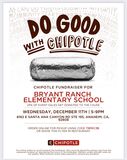 Support Bryant Ranch and Enjoy Chipotle TONIGHT